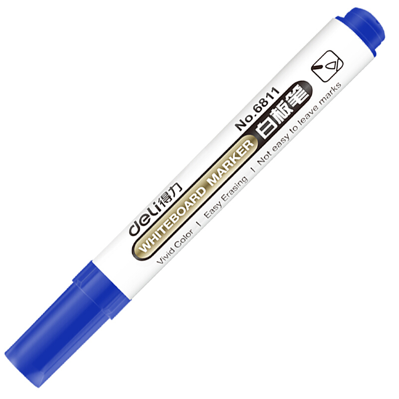 得力（deli） 6811 思達(dá)經(jīng)典系列白板筆 10支裝（藍(lán)色）_http://www.nebao.cn/img/sp/105/92bcc2ae-d841-47a6-8844-9a846e2df501.jpg