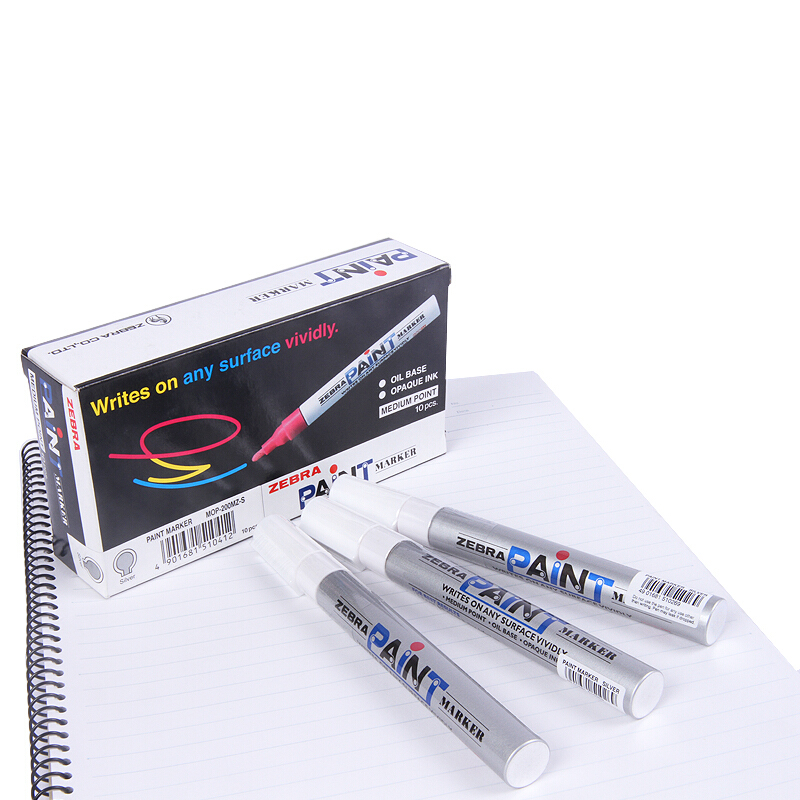 斑馬（ZEBRA） MOP-200M 修補(bǔ)筆|油漆筆|涂鴉筆 2.8mm 1支裝（銀色）_http://www.nebao.cn/img/sp/106/54a79b90-1729-47ed-8f8a-ab5772070d65.jpg
