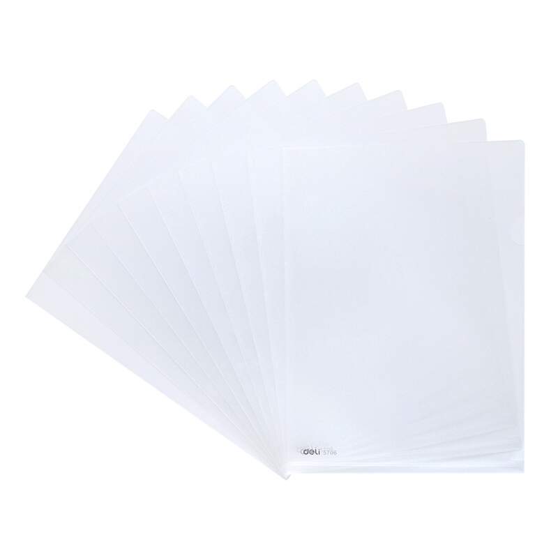 得力（deli） 5706 A4透明文件套/單片夾 10個裝_http://www.nebao.cn/img/sp/124/78467cb8-7a51-4911-a82a-095c0cc4b693.jpg