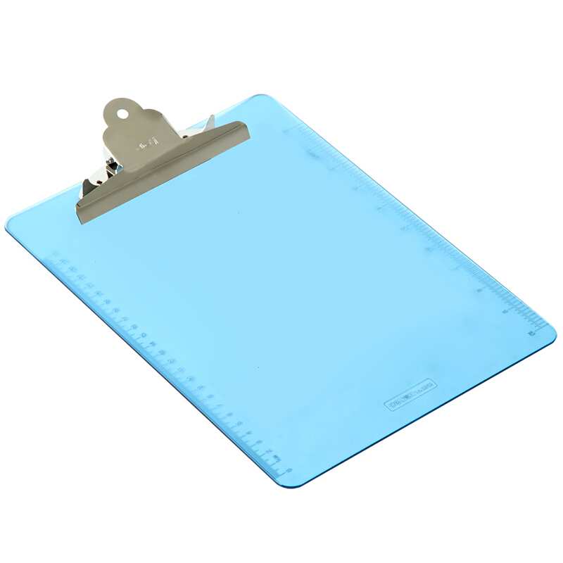 得力（deli） 9252 透明書寫板夾(粉藍)適用A4紙_http://www.nebao.cn/img/sp/127/e7478450-5733-469e-9169-f56f80817e33.jpg