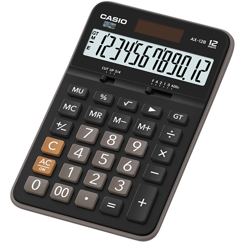 卡西歐（CASIO） AX-12B 日常商務 計算器_http://www.nebao.cn/img/sp/139/a453d846-515e-4603-9130-1a0cf6578de1.jpg