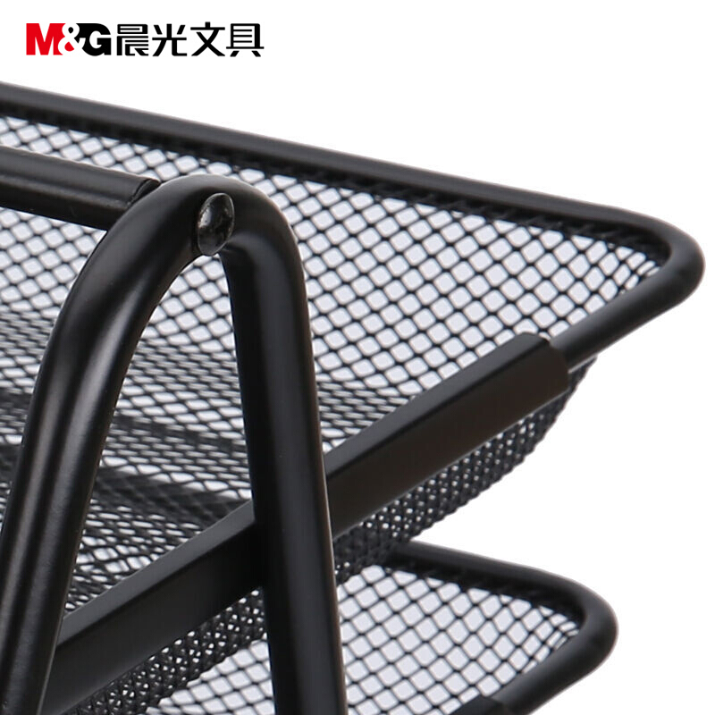 晨光（M&G） ADM94754 三層金屬網(wǎng)格文件盤文件架文件座 黑色_http://www.nebao.cn/img/sp/146/f433b764-7894-4ea9-aca8-fb9b1d8a29f1.jpg