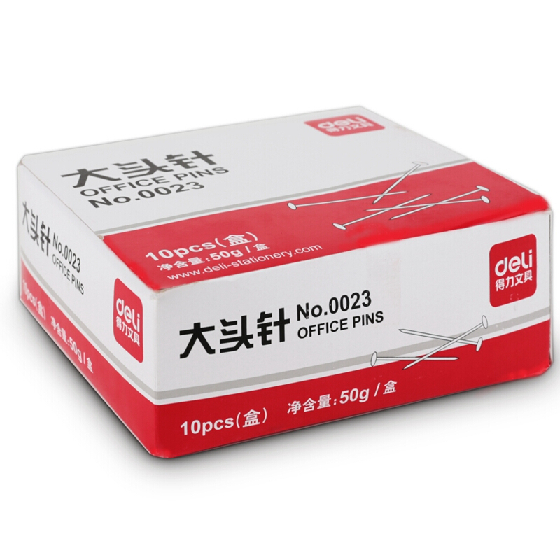 得力（deli） 0023 PP盒裝大頭針 單盒 50g盒 （單盒裝）_http://www.nebao.cn/img/sp/160/c52c6dc1-a8e9-412e-ad4d-51670b21def3.jpg