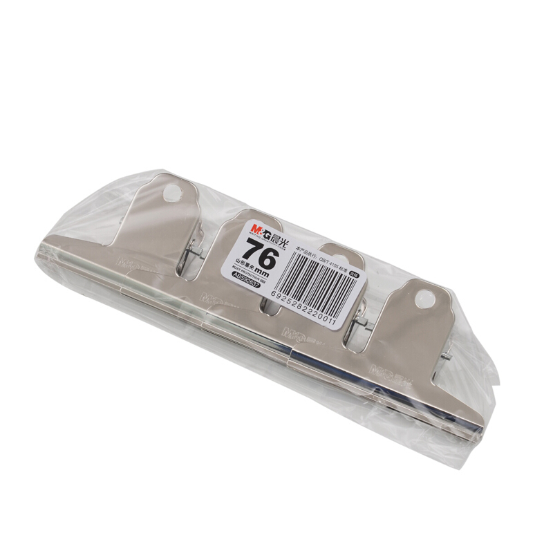 晨光（M&G） ABS92637 3#山形金屬不銹鋼票據夾 76mm（ABS92637/4只袋） _http://www.nebao.cn/img/sp/194/1b5bbe50-593b-408b-8305-c9d9a1789da6.jpg