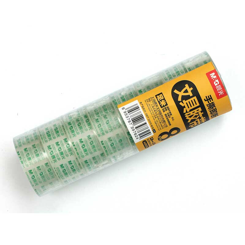 晨光（M&G） AJD97322 學生辦公用文具膠帶18mm*18y 8卷裝