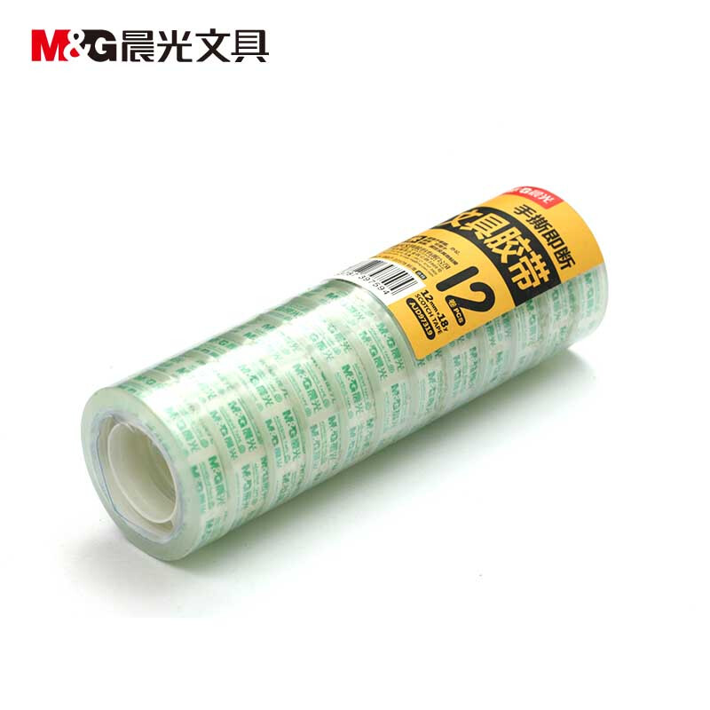 晨光（M&G） AJD97319 辦公文具小膠帶 12mm*18y 12卷裝_http://www.nebao.cn/img/sp/204/5c03ff70-2e0e-42b9-a0e0-54c3ee7449de.jpg