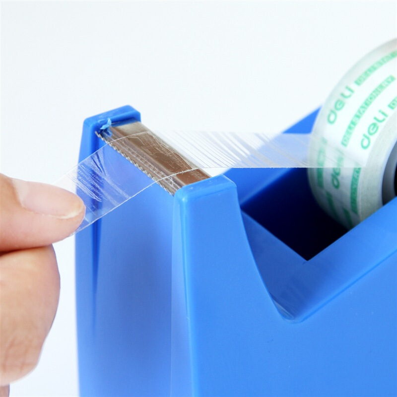 得力（deli） 810 中號膠帶座膠帶切割器 顏色隨機(jī)_http://www.nebao.cn/img/sp/205/fefb5f7a-793b-4916-92f5-547fc5399070.jpg
