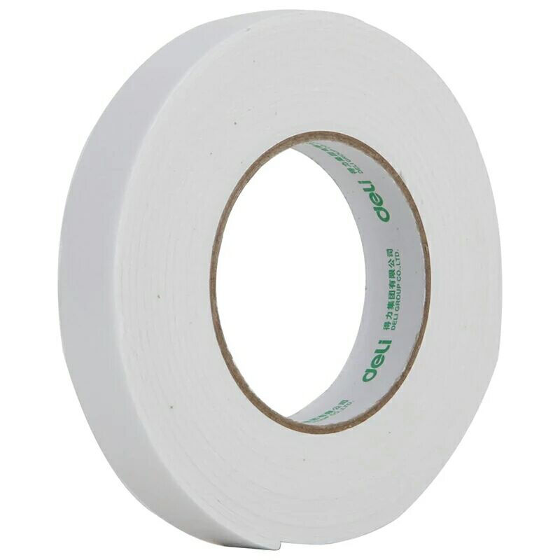 得力（deli） 30412 海綿膠泡棉雙面膠 24mm*5y 1卷裝_http://www.nebao.cn/img/sp/208/15a5dfd6-6eaa-45a2-9622-810b8309f8ae.jpg