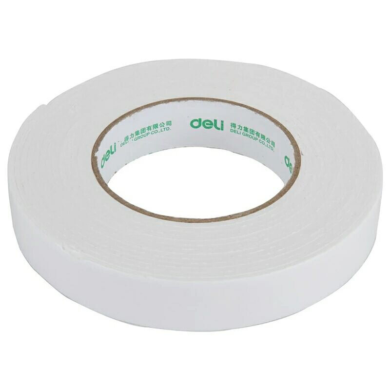得力（deli） 30410 海綿膠泡棉雙面膠 12mm*5y 1卷裝_http://www.nebao.cn/img/sp/208/1da66b8a-b8fb-4c54-8ad3-815d047f0b3d.jpg