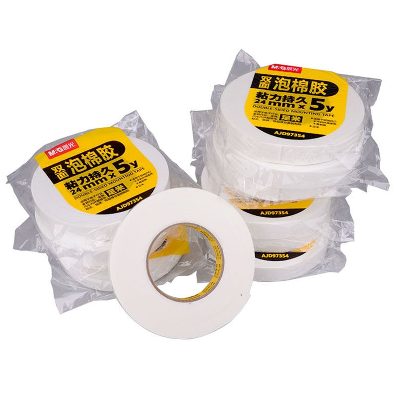 晨光（M&G） AJD97354 雙面泡棉膠帶24mm*5y 1卷裝_http://www.nebao.cn/img/sp/208/20a93592-fe49-47e1-a29f-6011cb0daad5.jpg