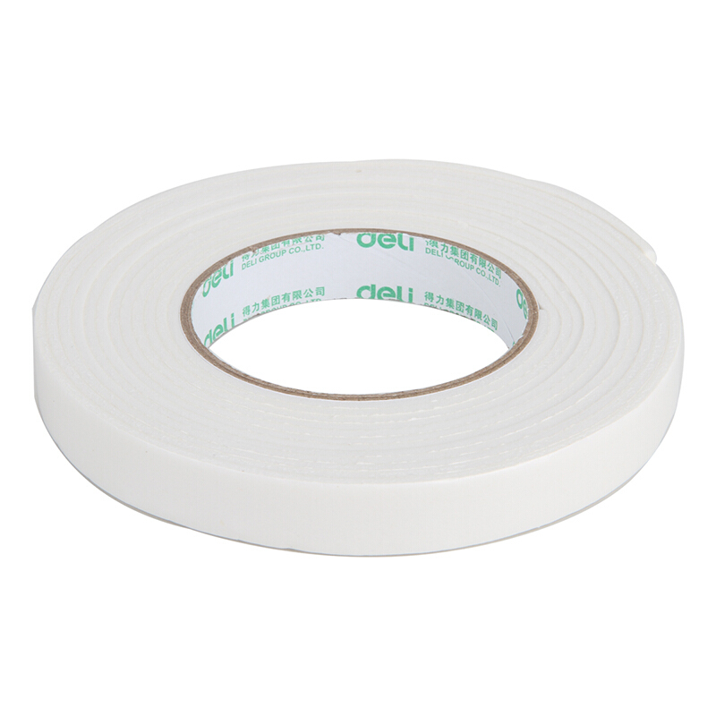 得力（deli） 30411 海綿膠泡棉雙面膠 18mm*5y 1卷裝_http://www.nebao.cn/img/sp/208/624de0cc-d12a-4f86-ad31-6c4d10511b49.jpg