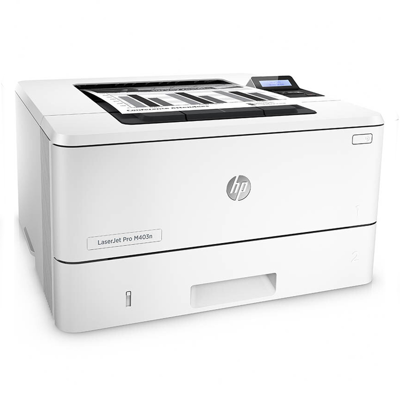 惠普（HP） M403n 黑白激光打印機 (網(wǎng)絡打印,手動雙面) 