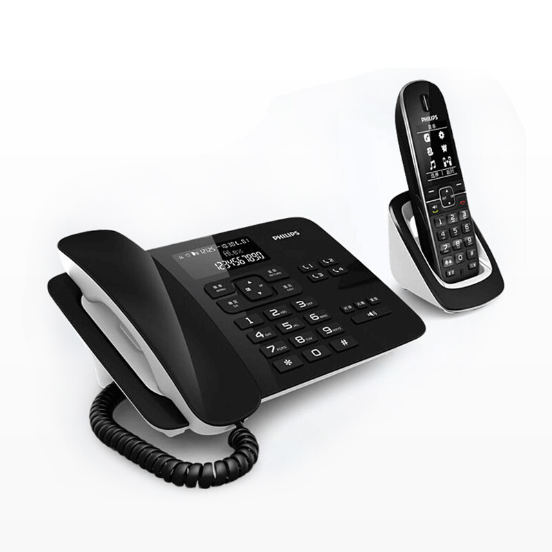 飛利浦（PHILIPS） DCTG492 語音報號黑名單中文數字子母機一拖一家用辦公會議坐固定固話無線電話機座機無繩電話機（黑色）_http://www.nebao.cn/img/sp/2147/2218de12-5046-4326-90ca-3c5253de3905.jpg
