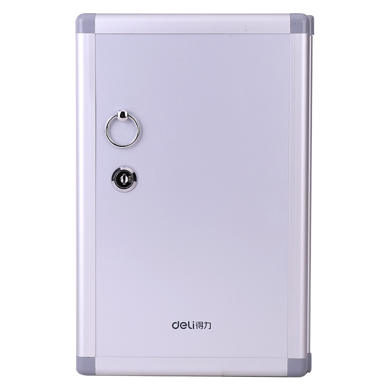 得力（deli） 50800 24位鋁合金鑰匙管理箱 鑰匙整理收納柜(銀)_http://www.nebao.cn/img/sp/2219/7fa1fee8-12ea-42dc-848a-4cb06814377c.jpg