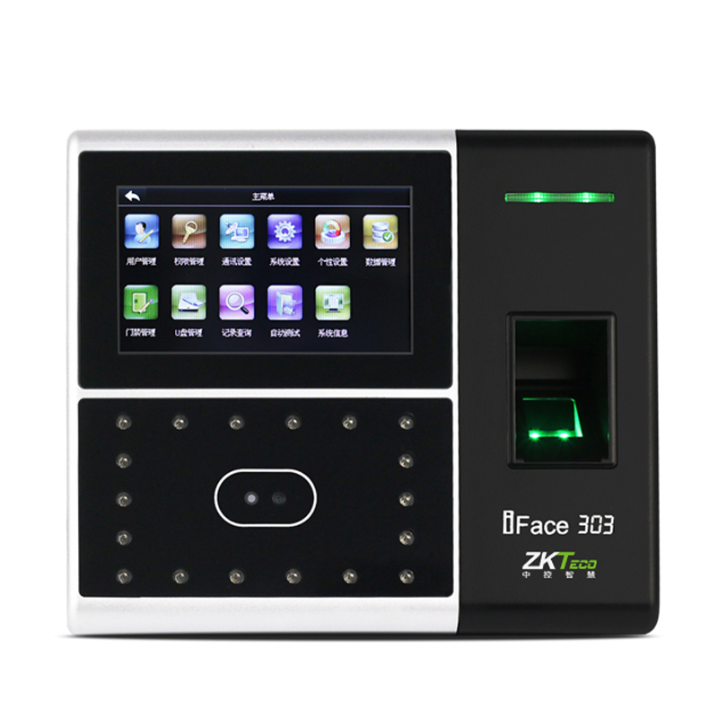 中控（ZKTECO） iFace303 面部指紋混合驗(yàn)證考勤終端