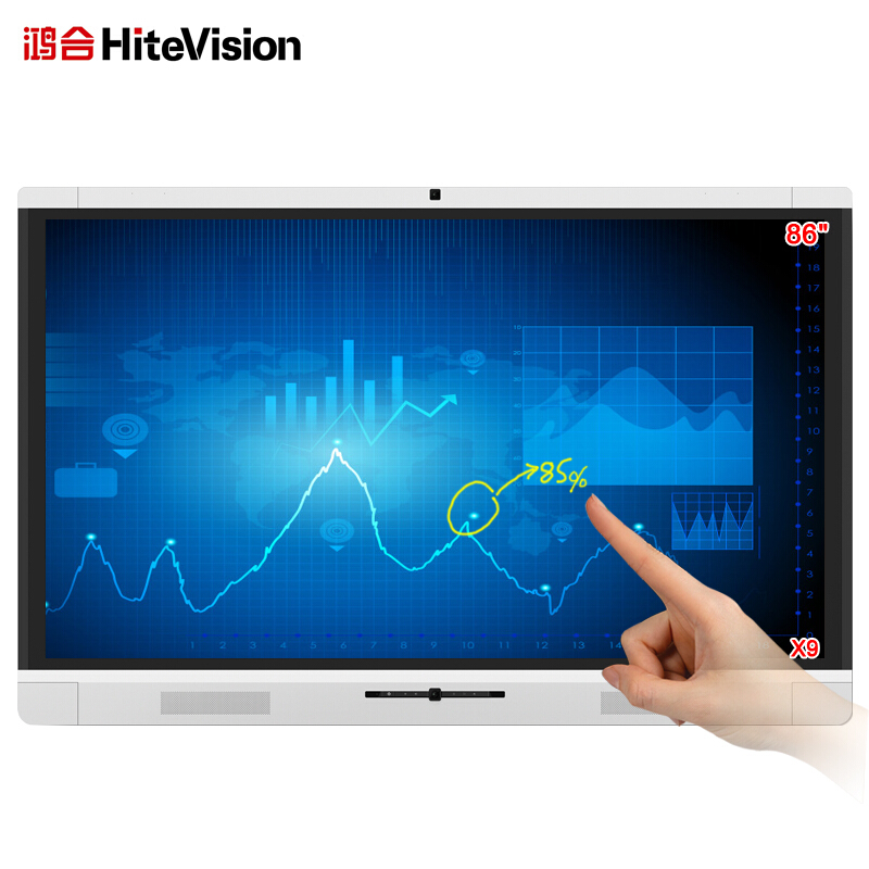 鴻合（HiteVision） ICB-X9 會議平板 (86英寸，4K屏體) 