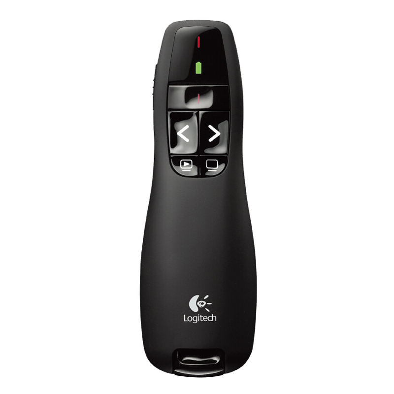 羅技（Logitech） R400 無線演示器 PPT翻頁筆 演示筆（激光筆）
