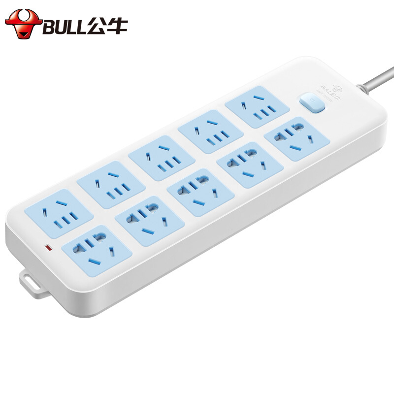 公牛（BULL） GN-110 電源插座/插線板/排插/接線板（10位總控全長3米 超功率保護(hù)）_http://www.nebao.cn/img/sp/2541/6e07f7f2-4bef-4027-ad39-951f769d2bbf.jpg