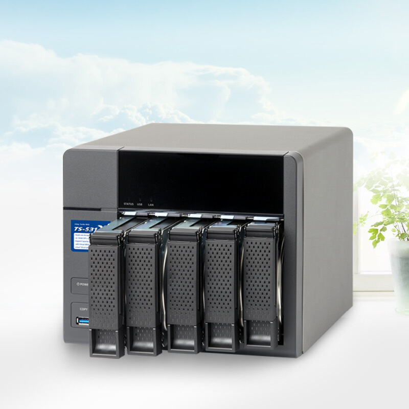 威聯通（QNAP） TS-531X-2G 高效能四核處理器,內建雙10GbE SFP+ 網絡端口 五盤位NAS網絡存儲器（無內置硬盤）_http://www.nebao.cn/img/sp/275/79b1f84a-76d3-4ec6-8cf2-61feaff26e67.jpg