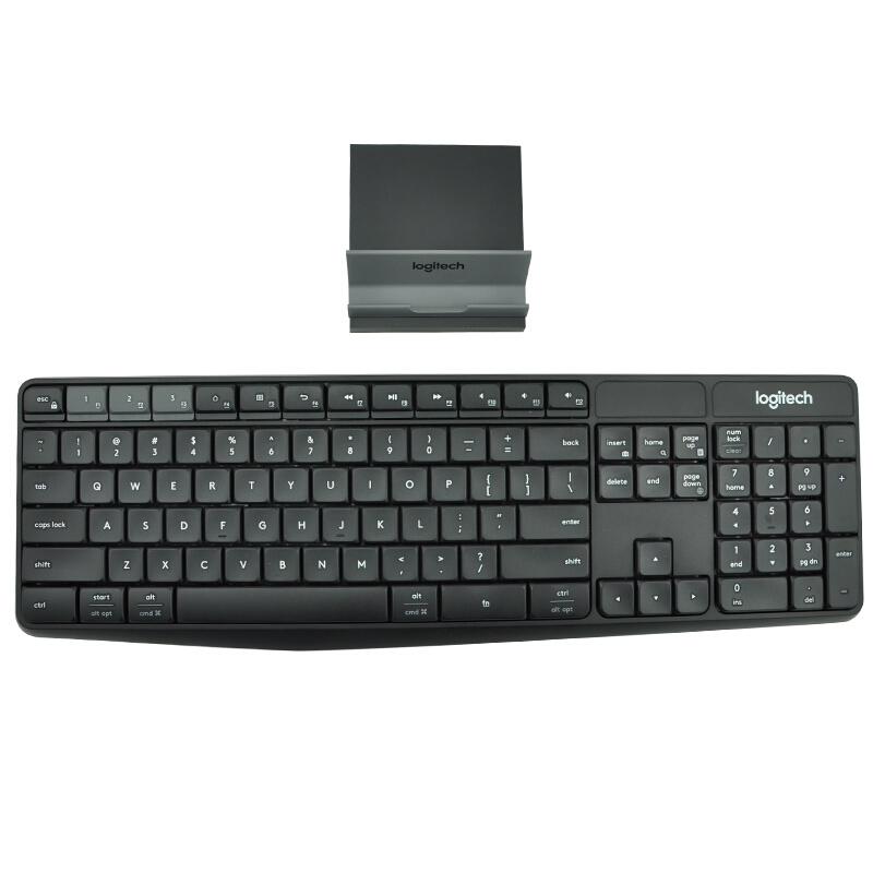羅技（Logitech） K375s 多設備 無線藍牙鍵盤 （黑色）