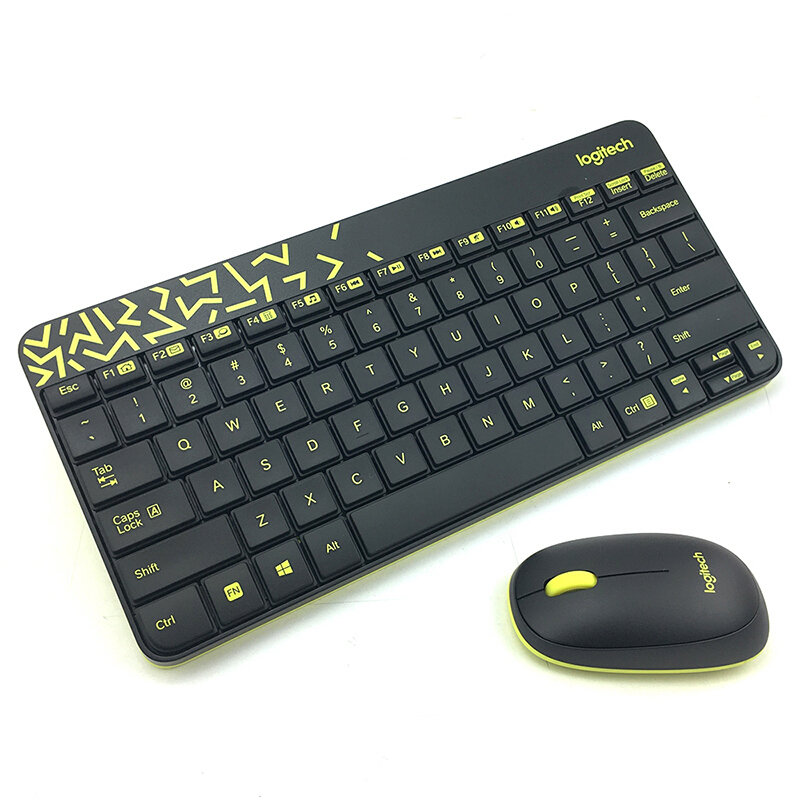 羅技（Logitech） MK245 Nano 無線鍵鼠套裝 小鍵盤 (黑黃) _http://www.nebao.cn/img/sp/283/e37d76b4-04f3-41d6-bd0e-c27807d794c3.jpg