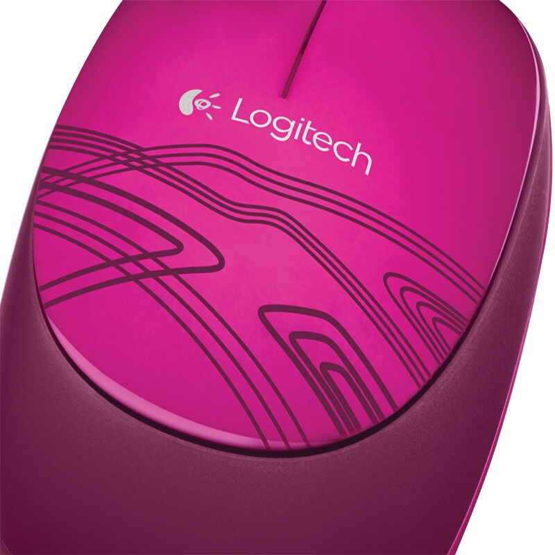羅技（Logitech） M105 時尚多彩鼠標 左右手通用 (蜜桃粉) _http://www.nebao.cn/img/sp/284/496dd864-6539-4296-8fe7-e43fd4a64fb6.jpg