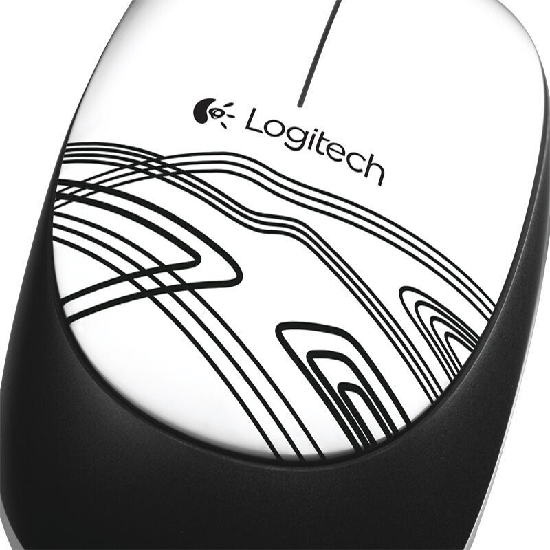 羅技（Logitech） M105 時尚多彩鼠標(biāo) 左右手通用 (清新白) _http://www.nebao.cn/img/sp/284/c0f9d5b6-9908-4bf9-9ac2-b4301e91d8e9.jpg