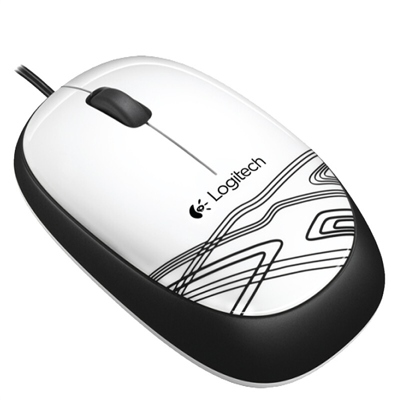 羅技（Logitech） M105 時尚多彩鼠標(biāo) 左右手通用 (清新白) _http://www.nebao.cn/img/sp/284/c234c09f-2018-4073-95b9-eb1af8eb11b8.jpg