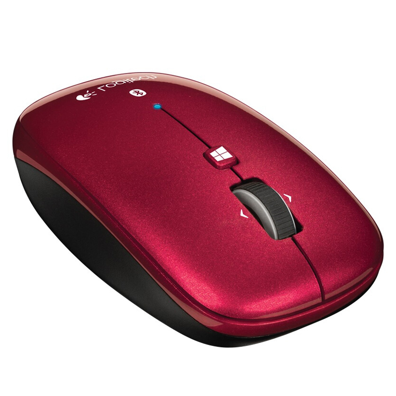 羅技（Logitech） M557/558 多平臺連接藍(lán)牙無線鼠標(biāo) (紅色) _http://www.nebao.cn/img/sp/284/d218e318-962e-4dd1-be1b-3ede0f1bea7f.jpg
