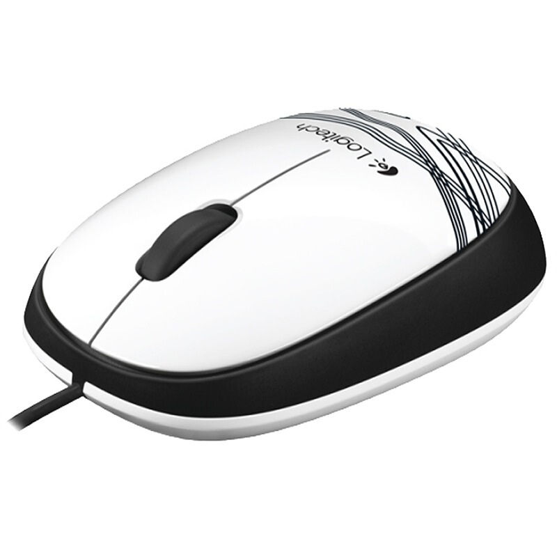 羅技（Logitech） M105 時尚多彩鼠標(biāo) 左右手通用 (清新白) _http://www.nebao.cn/img/sp/284/edba023e-d8a1-4c1f-a31c-db44c813094e.jpg