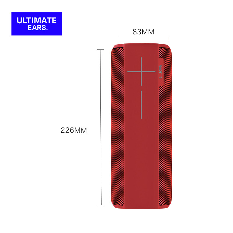 羅技（Logitech） UE MEGABOOM 無線藍牙 大尺寸便攜音箱 (紅色) _http://www.nebao.cn/img/sp/286/d9cb935b-e5d3-4827-a8bb-7568c045f37d.jpg
