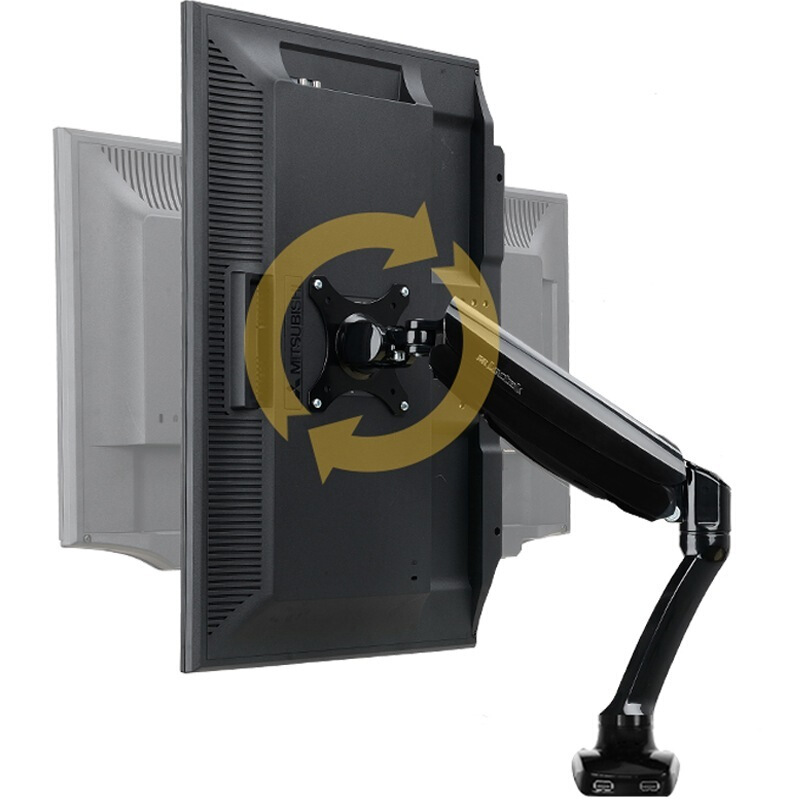 樂歌（Loctek） D5 液晶電腦顯示器支架 桌面底座旋轉升降伸縮架（黑色）_http://www.nebao.cn/img/sp/296/8497ac1c-eca2-4061-88f4-56a41b88f164.jpg