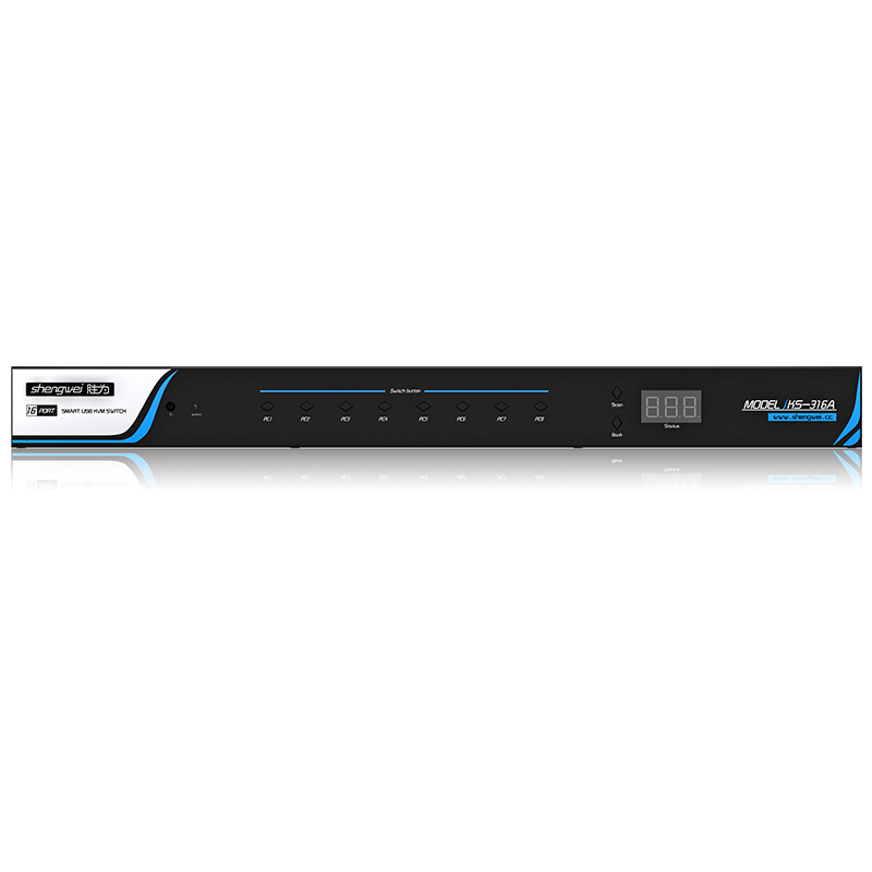 勝為 KS-316A 16口 USB手動機架式 KVM切換器 配16組線 _http://www.nebao.cn/img/sp/301/518a94e7-8585-4225-8ded-7adbf26b7227.jpg