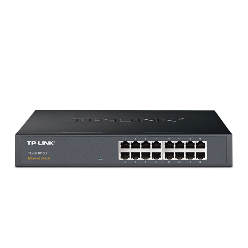 普聯（TP-LINK） TL-SF1016D 16口百兆非網管交換機