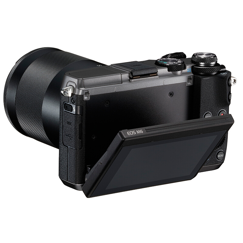佳能（Canon） EOS M6 可換鏡微單照相機（18-150鏡頭黑色套機）_http://www.nebao.cn/img/sp/307/758183fc-479a-4ab5-a02d-3a7e64e13d7b.jpg