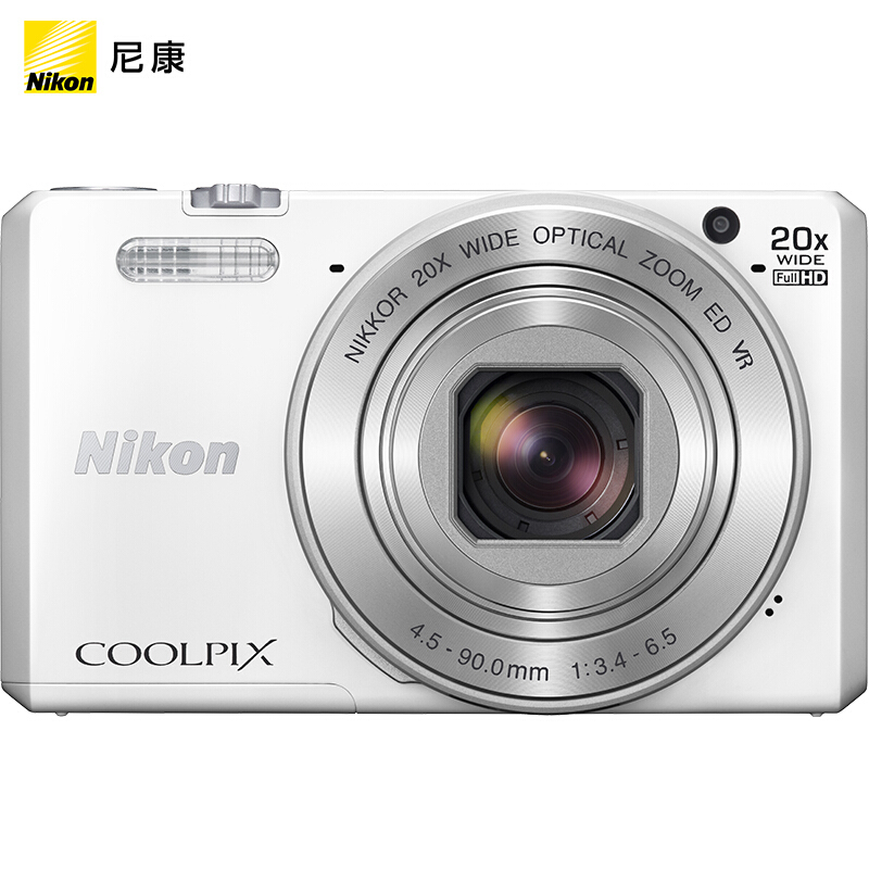 尼康（Nikon） COOLPIX S7000 數碼照相機（白色）