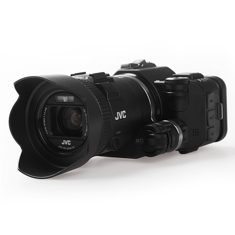 JVC（杰偉世） GC-P100BAC 高速/高清攝像機 體育/運動/賽事攝像機（500fps、F1.2大光圈）