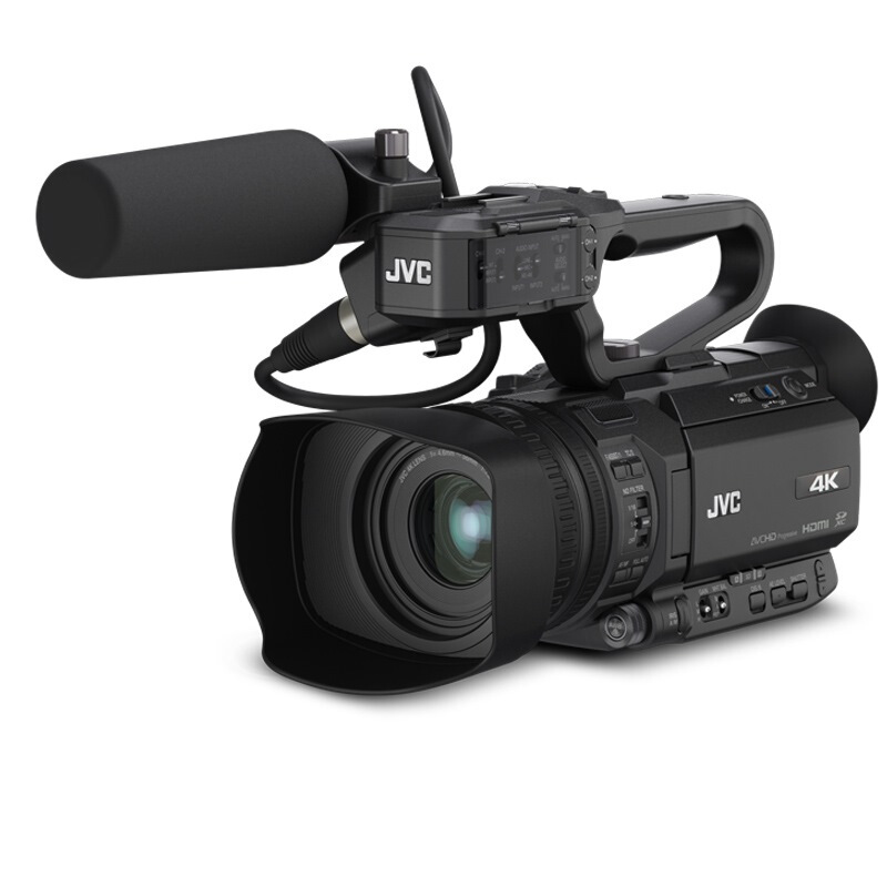 JVC（杰偉世） GY-HM200EC 4K手持專業攝像機 內置編碼器/4K/sdi輸出