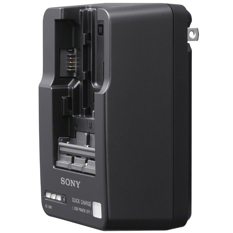 索尼（SONY） BC-QM1 充電器（兼容FH50/FV50/FV70/FV100/FW50/FM500H電池）