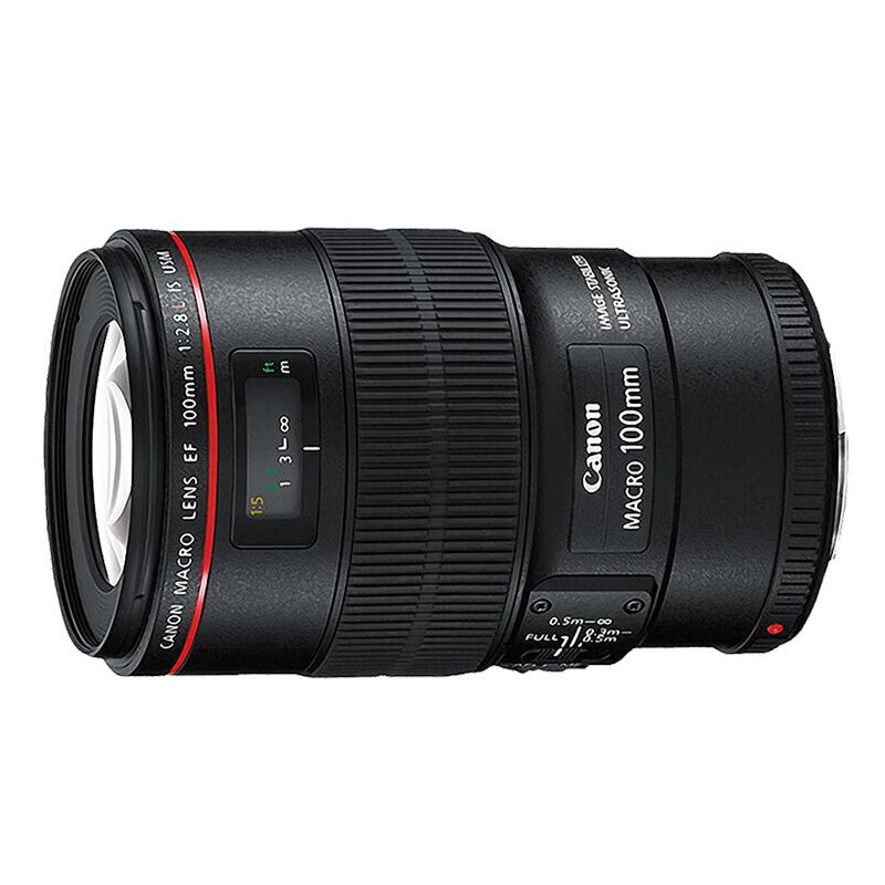 佳能（Canon） EF 100mm f/2.8L IS USM 微距鏡頭