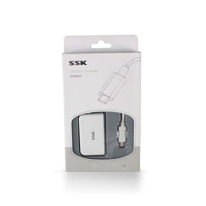 飚王（SSK） SCRM610 Type-c接口多合一讀卡器 支持雙面熱插拔 高速讀寫 TF/SD/CF手機卡相機卡_http://www.nebao.cn/img/sp/323/741b3736-82c6-4423-9bae-11d439069cee.jpg