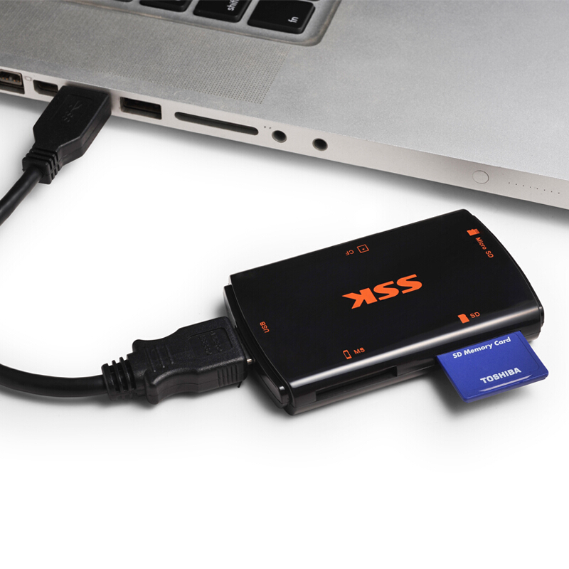 飚王（SSK） SCRM059 多功能合一讀卡器 USB3.0高速讀寫 支持TF/SD/CF/MS手機卡相機卡_http://www.nebao.cn/img/sp/323/81a5246e-c3bd-40bc-b0d8-d601f0bc7355.jpg