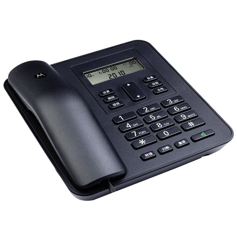 摩托羅拉（Motorola） CT310C 固定有繩電話機座機來電顯示免電池大屏幕歐式時尚辦公商務家用有線座機（黑色）_http://www.nebao.cn/img/sp/329/66cc2be6-23e1-4959-a3b5-eaa610ae98a8.jpg
