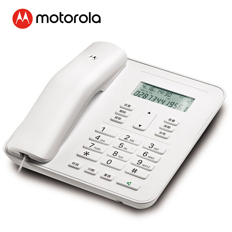 摩托羅拉（Motorola） CT310C 固定有繩電話機(jī)座機(jī)來電顯示免電池大屏幕歐式時(shí)尚辦公商務(wù)家用有線座機(jī)（白色）_http://www.nebao.cn/img/sp/329/9f632e43-139a-44fc-87bb-fd3fced39b1d.jpg
