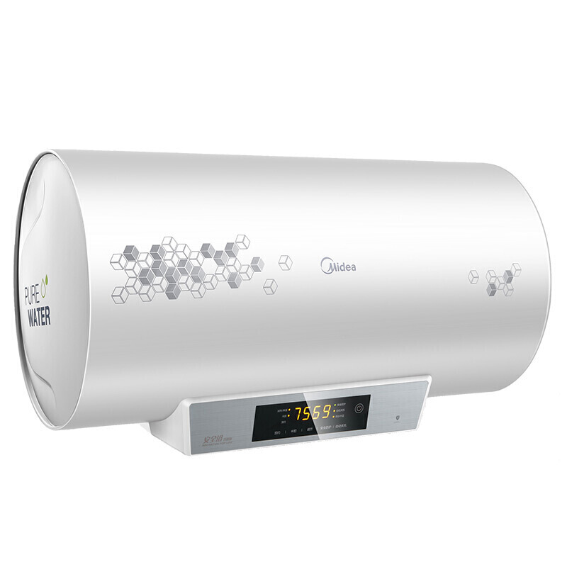 美的（Midea） F50-32DMA(HEY) 雙重防漏電預約洗浴無線遙控一鍵自動關機60升電熱水器