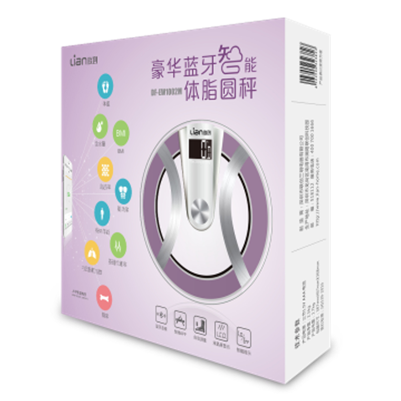 聯創（Lianc） DF-EW1002M 豪華藍牙智能體脂圓秤 人體秤_http://www.nebao.cn/img/sp/345/76313020-4cff-4a43-b404-158bcab76d9e.jpg