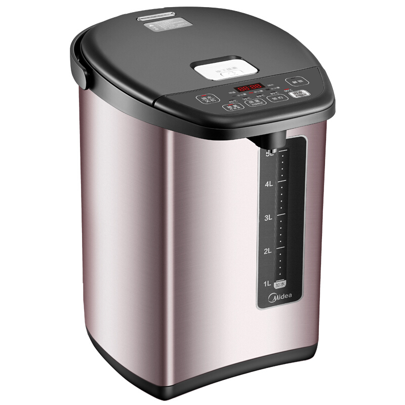 美的（Midea） PF708c-50T 304不銹鋼電水壺 5L容量 5段溫控電熱水壺 雙層彩鋼燒水壺_http://www.nebao.cn/img/sp/350/68439b88-e73b-4247-85e0-bb8cbc30878d.jpg