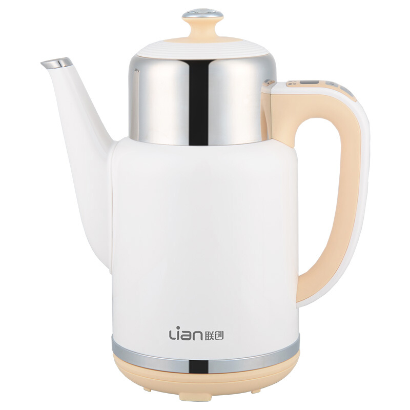 聯(lián)創(chuàng)（Lianc） DF-EP1902M 保溫不銹鋼內(nèi)膽電熱水壺 除氯 1.7L