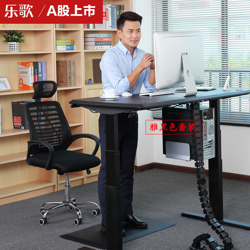 樂歌（Loctek） E3 呵護腰椎站立辦公電動升降桌/立柱3節 (桌面尺寸2000*800mm) 