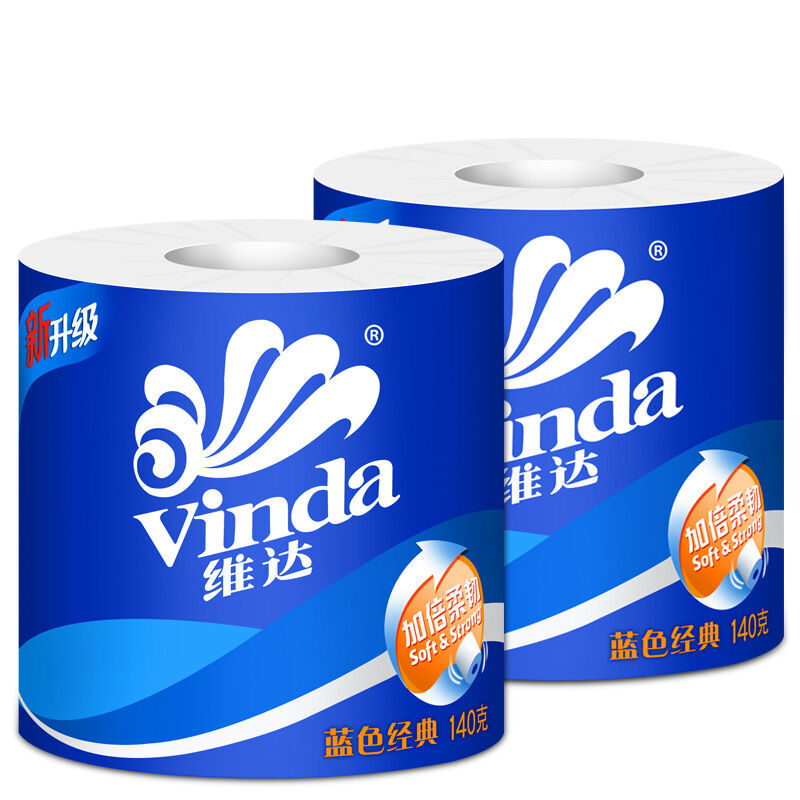維達（Vinda） V4069 3層藍色經典卷紙衛生紙廁紙140g*10卷 _http://www.nebao.cn/img/sp/382/bdd39ef8-8d78-4924-9a24-dc76d12bbc61.jpg